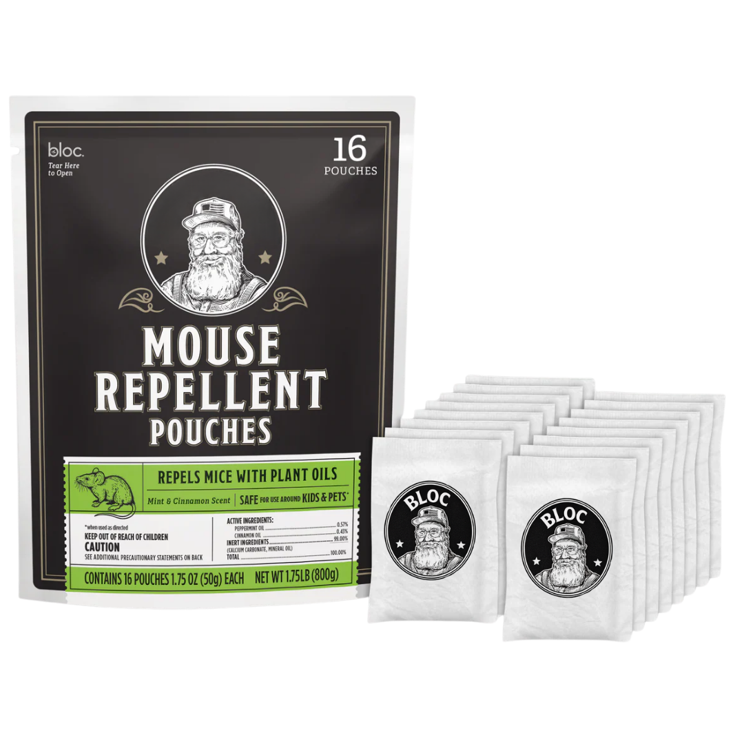 Mouse Repellent Pouches - Natural Plant Based Rodent Repellent